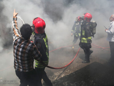 آتش سوزی در خرمشهر جان ۳ نفر را گرفت