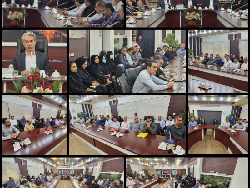 اولین جلسه شورای اداری شهرداری بندرماهشهر باحضور شهردارجدید واعضای شورای اسلامی شهر برگزار شد.