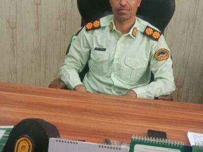 رییس جدید کلانتری ۱۲بندرماهشهر منصوب شد