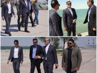 بازدید رئیس شورای شهر بندرماهشهر از دریاچه نمک