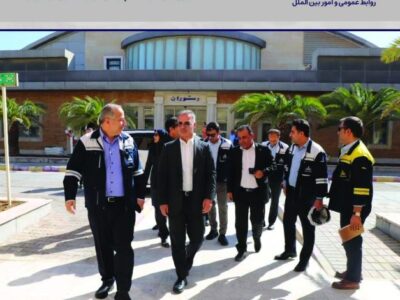 بازدید مدیرکل محیط زیست استان خوزستان از مجتمع پتروشیمی فن‌آوران