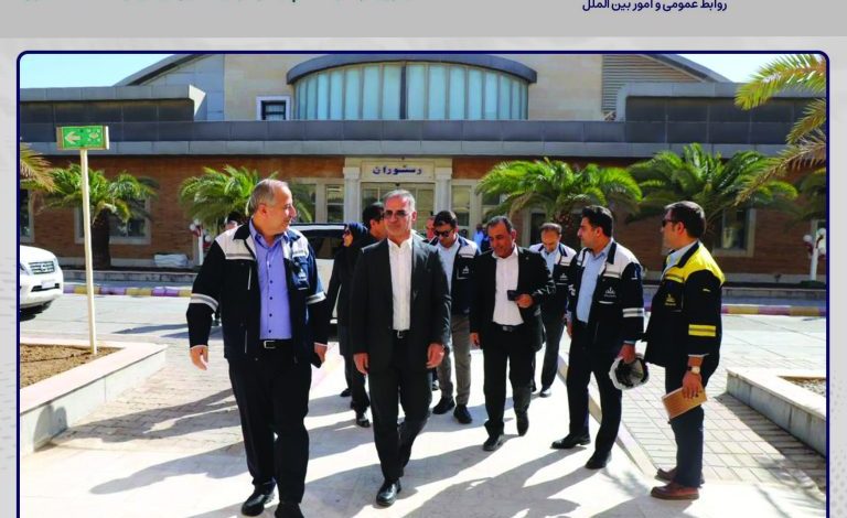بازدید مدیرکل محیط زیست استان خوزستان از مجتمع پتروشیمی فنآوران