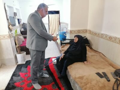  ابراهیمی رئیس بنیاد شهید بندر ماهشهر: تکریم خانواده‌های شهدا یک وظیفه همیشگی است
